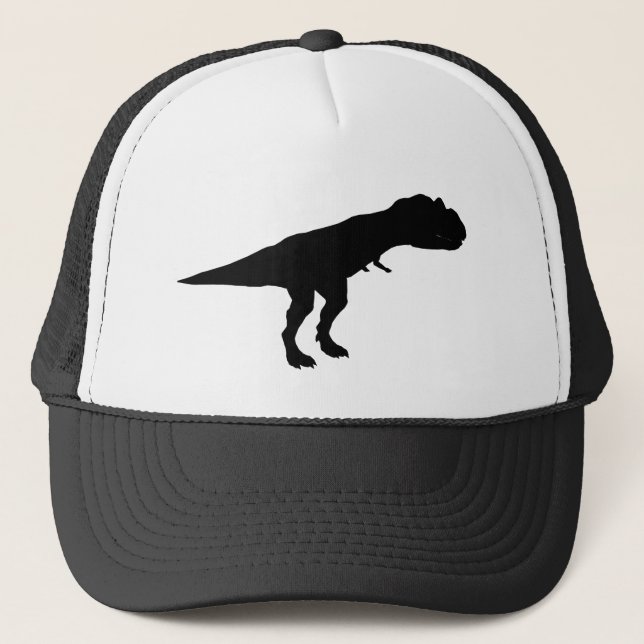 Boné Allosaurus Dino Dinosaur Silhouette (Frente)