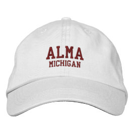 Boné Alma Michigan Bordered Baseball Hat