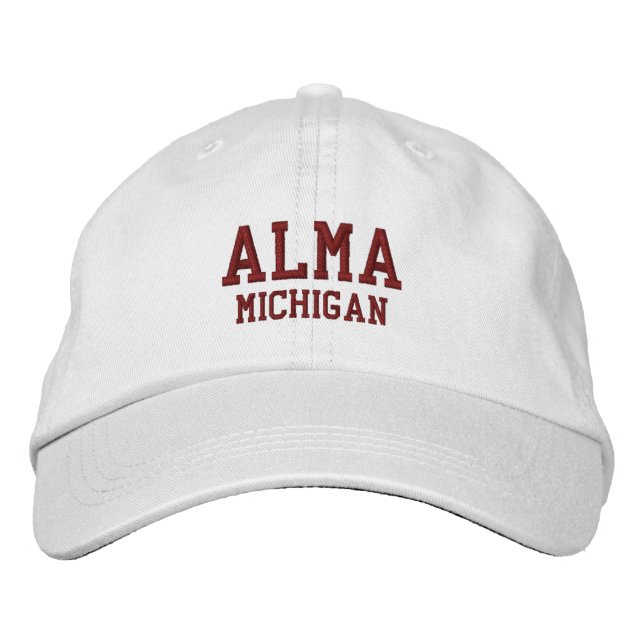 Boné Alma Michigan Bordered Baseball Hat (Frente)