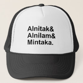 Boné Alnitak Alnilam Mintaka | 3 Estrelas do Cinturão d
