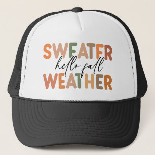 Boné Alô Fall Clima De Sweater