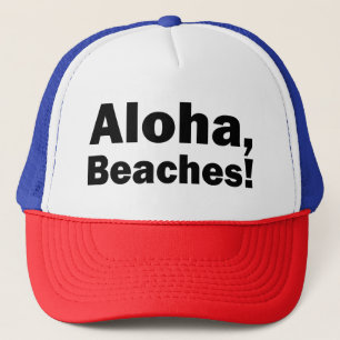 Boné Aloha, chapéu engraçado das praias