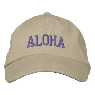 BONÉ ALOHA (Khaki w/Dark Teal)