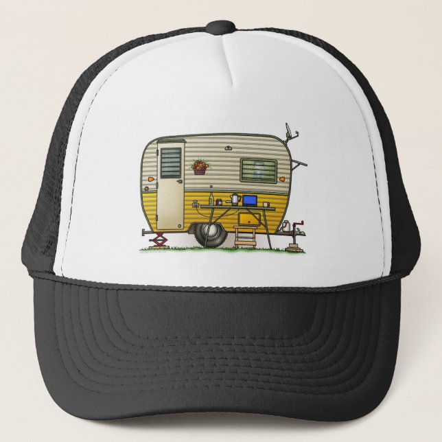 Boné Aloha reboque de campista (Frente)
