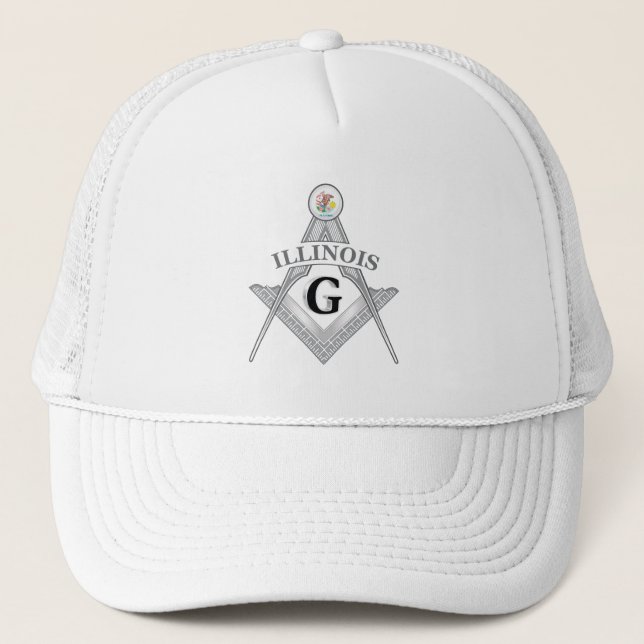 Boné Alojamento da Freemasonry do Estado de Illinois (Frente)