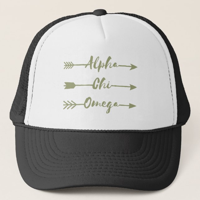 Boné Alpha Chi Omega | Flechas (Frente)