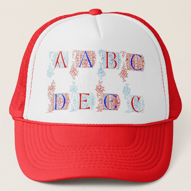 Boné Alphabet Hat (Frente)