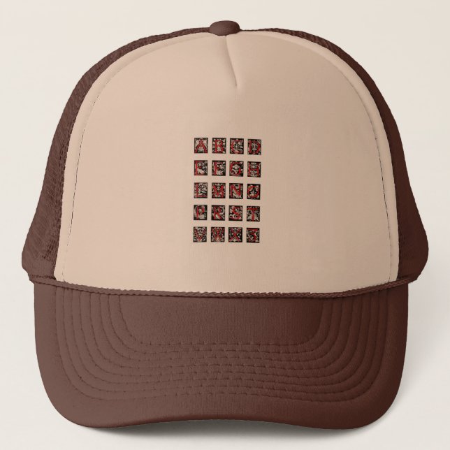 Boné Alphabet Hat (Frente)
