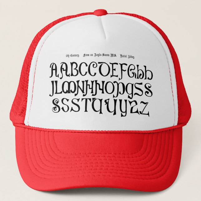 Boné Alphabet Hat (Frente)