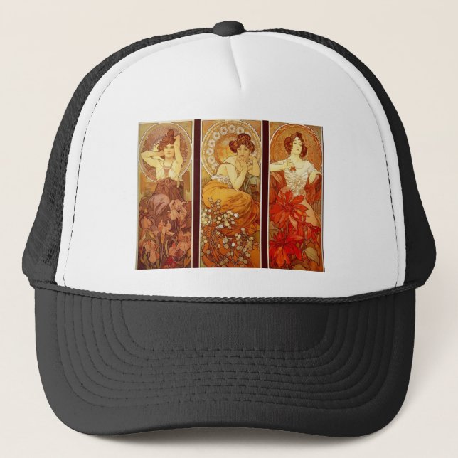 Boné Alphonse Mucha (Frente)