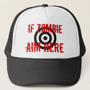 Boné Alvo do zombi