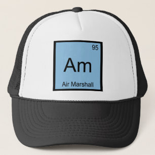 Boné Am - Air Marshall Chemistry Element Symbol T-Shirt