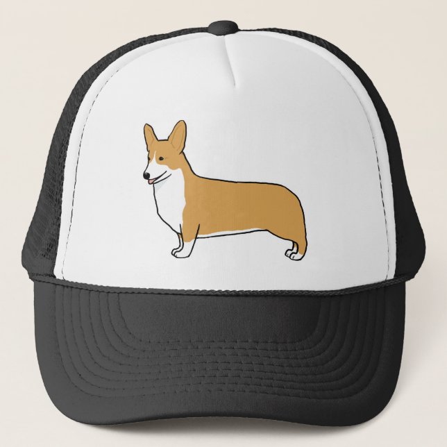 Boné Amante bonito do cão do Corgi | de Galês do (Frente)