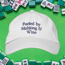 Amante de Mahjong / Alimentado por Mahjong & Vinho