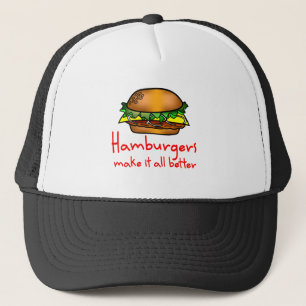 Boné Amante do Hamburger