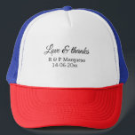 Boné Amar e obrigados adicionar nome do casal adicionar<br><div class="desc">Para amantes como nós</div>