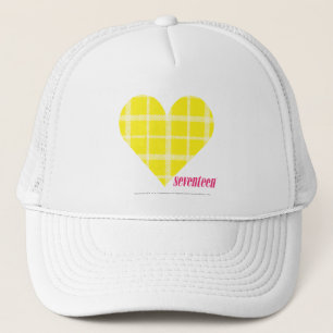 Boné Amarelo 2 da xadrez
