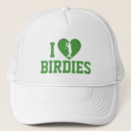 Boné Ame Birdie Golf Hat - Engraçado Trendy Trucker Hat