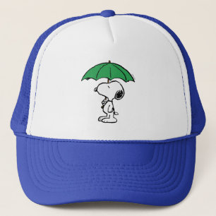 Boné Amendoins   Snoopy Green Umbrella