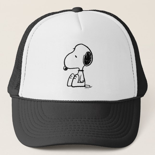 Boné Amendoins | Snoopy Olhando Para Baixo (Frente)