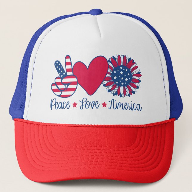 Boné América Patriótica EUA (Frente)