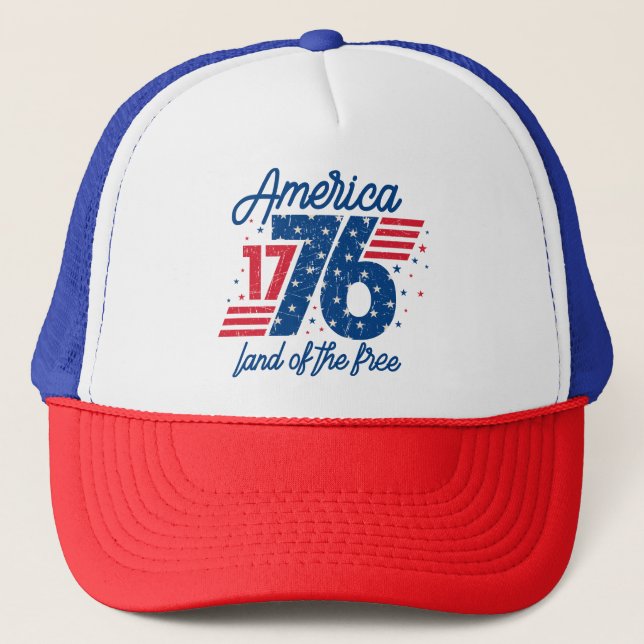Boné América Terra de Liberdade  (Frente)