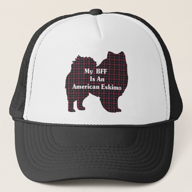 Boné American Eskimo Dog BFF Hat (Frente)