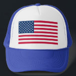 Boné American Flag Trucker Hat EUA<br><div class="desc">USA Flag Trucker Hats - Estados Unidos da América - Flag - Patriotic - Independence Day - 4 de julho - Customizable - Choose / Add Your Unique Text / Color / Image - Make Your Special Bonés / Gift - Resize, mova-se ou adicione elementos / imagem com a ferramenta...</div>