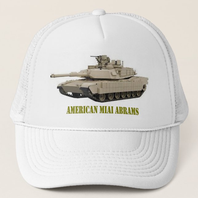 BONÉ AMERICAN M1A1 ABRAMS TANK (Frente)