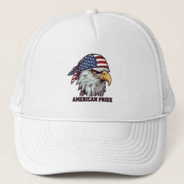Boné "American Pride Patriotic Eagle Hoodie - US Flag