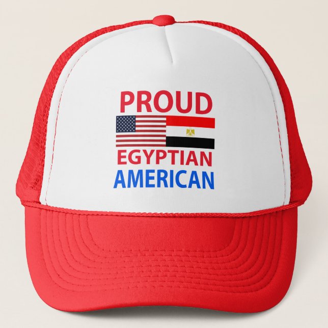 Boné Americano egípcio orgulhoso (Frente)