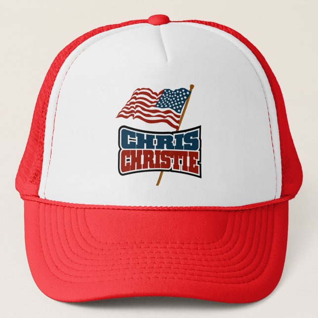 Boné Americano orgulhoso de Chris Christie (Frente)