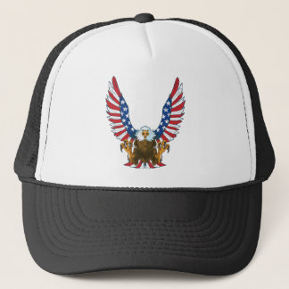 BONÉ AMERICANO USA EAGLE FLAG