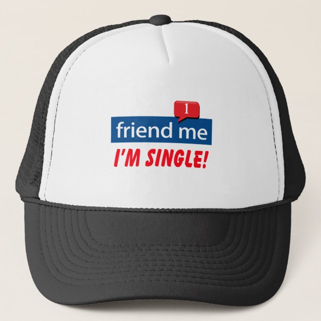 Boné Amigo mim, eu sou único! (Frente)