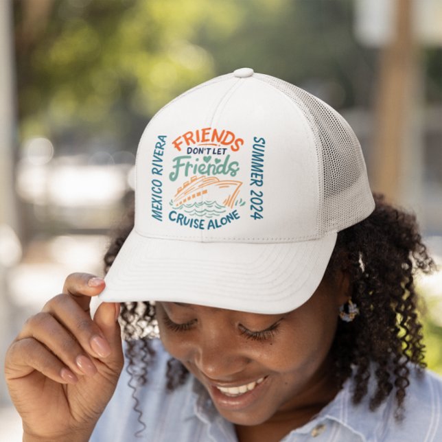 Boné Amigos Trip Cruise Cabine de Cruzeiro (Criador carregado)