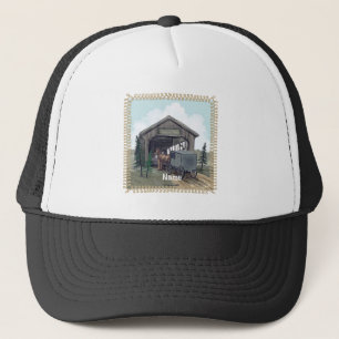 Boné Amish Covered Bridge Trucker Hat