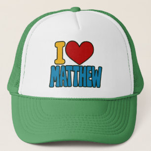 Boné Amo Matthew I Heart Matthew