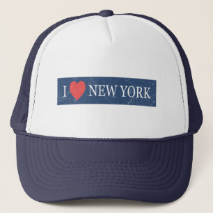 Boné Amo Nova Iorque - Desenho Cardíaco Clássico NYC So