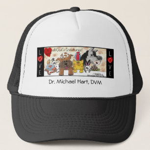 Boné Amo todas as criaturas de Deus!