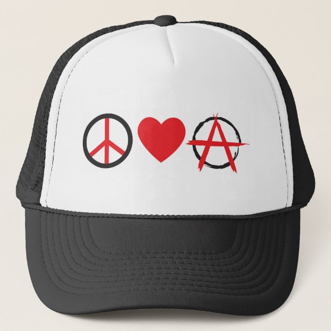 Boné Amor Anarchy.jpg da paz (Frente)