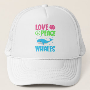 Boné Amor, Baleias de Paz, Animais do Mar Cinto