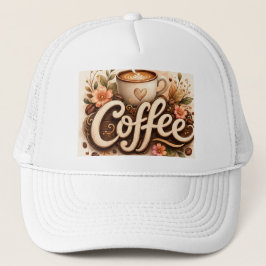 Boné Amor Café Floral