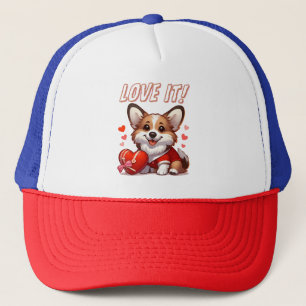Boné Amor de Corgi Fofo