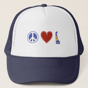 Boné Amor Delaware da paz