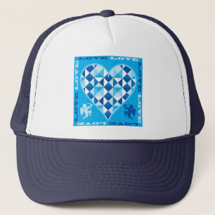 Boné Amor (Diamante Azul)