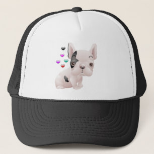 Boné Amor do buldogue francês
