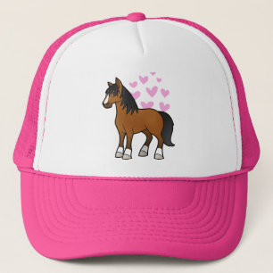 Boné Amor do cavalo