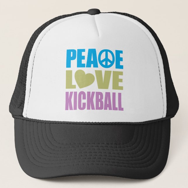 Boné Amor Kickball da paz (Frente)