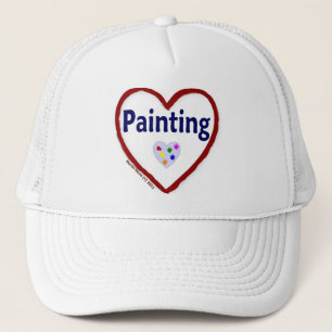 Boné Amor: Pintura - Chapéu