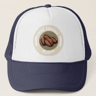 Boné Amor Preto Café
